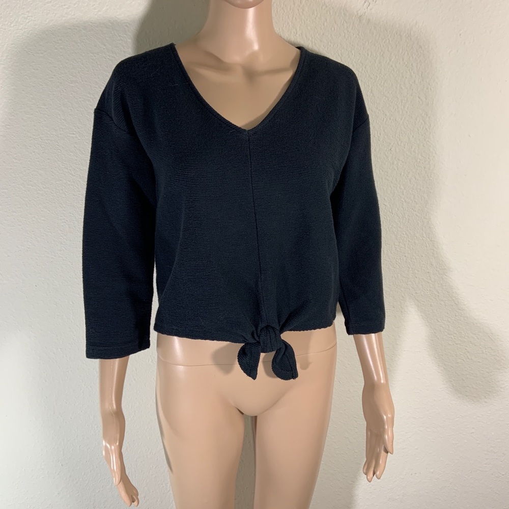 Madewell Texture and Thread Tie Top M